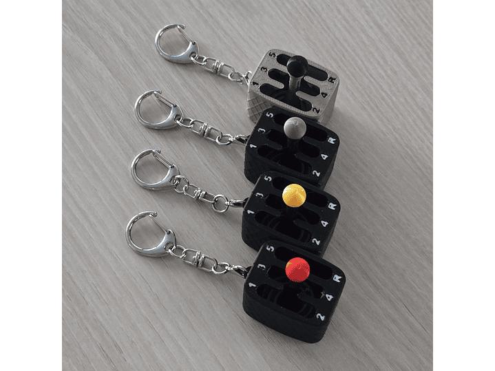 Llavero Antiestrés Palanca de cambio 1