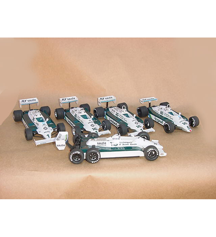 1/20 F1 Resin kit - Williams FW07C - 81´ USA GP - 