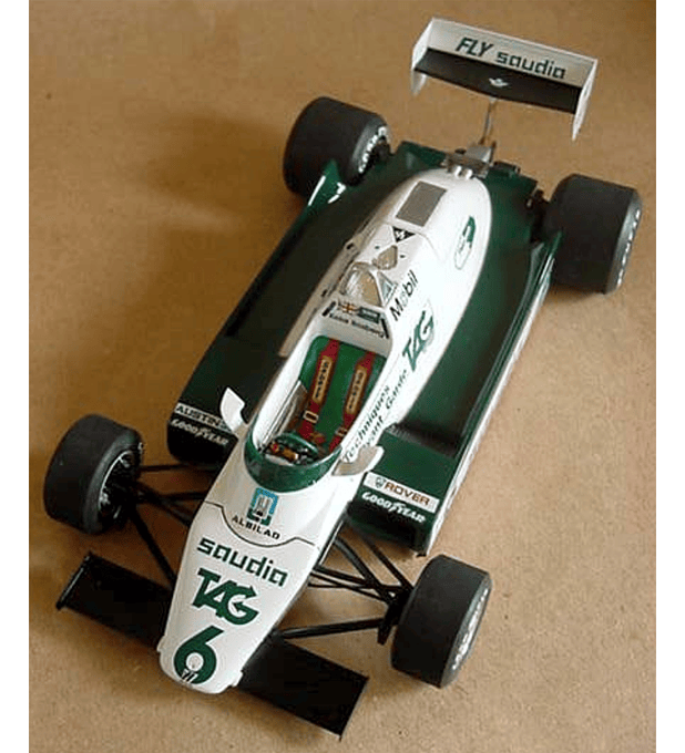 1/20 F1 Resin kit - Williams FW08 - 82´ Swiss GP - 