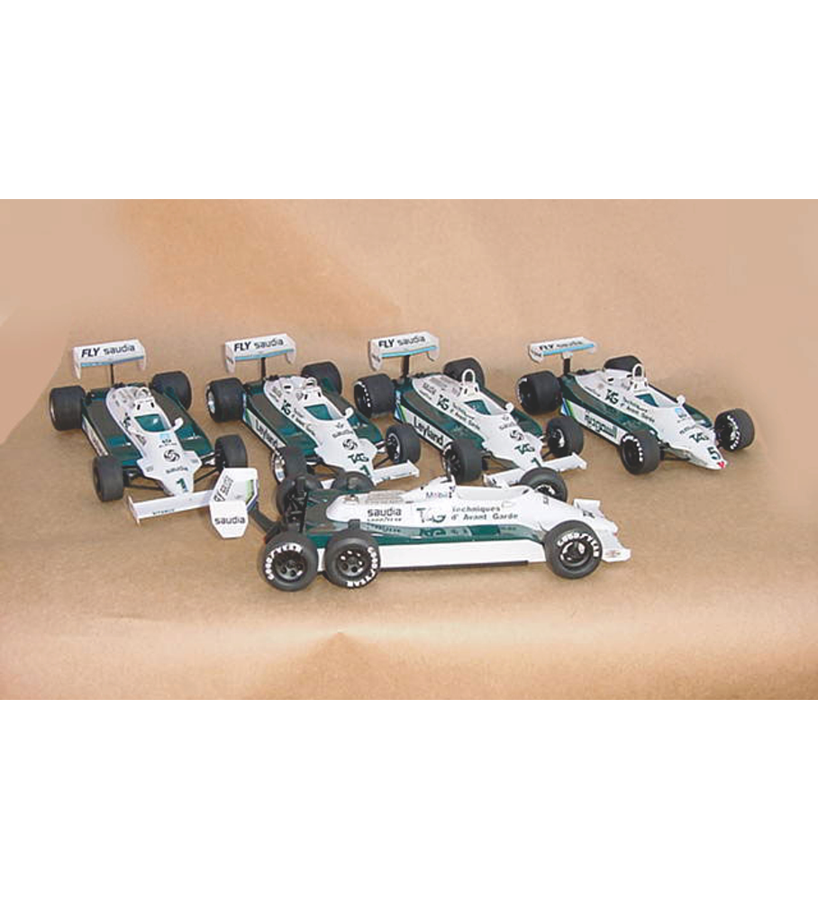 1/20 F1 Resin kit - Williams FW07C - 82´ South African GP - 