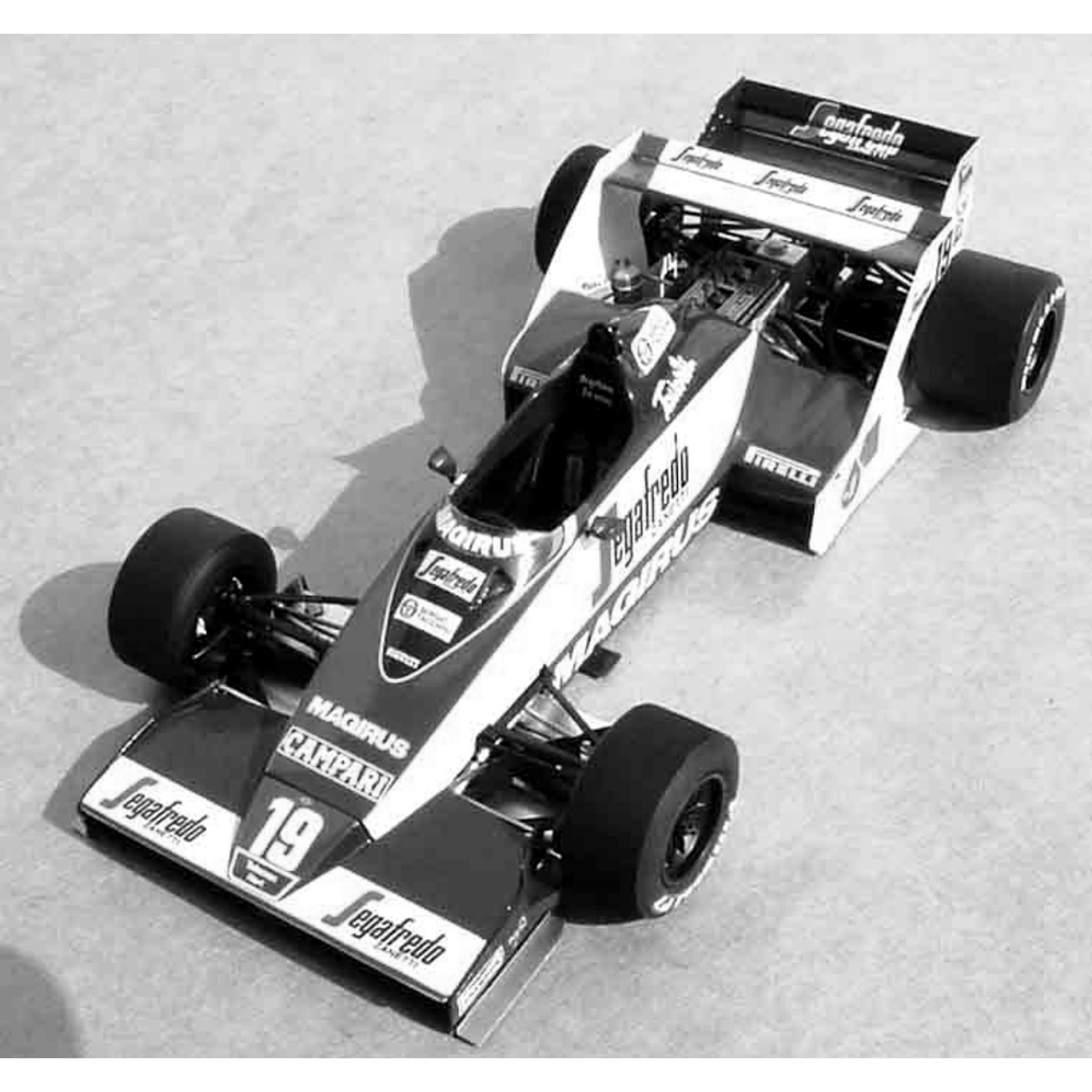 1/20 F1 Resin kit - Toleman TG183B -´83 Brazilian GP