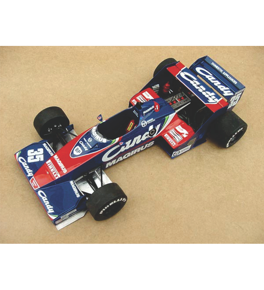 1/20 F1 Resin kit - Toleman TG183B -´83 Dutch GP 