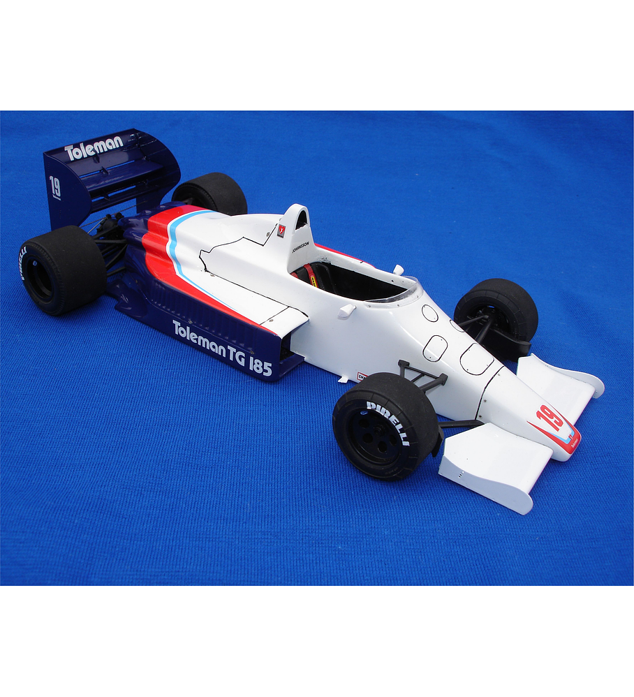 1/20 F1 Resin kit - Toleman TG 185  Silverstone test