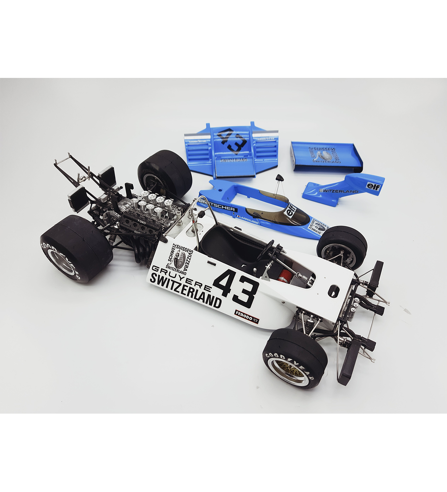 1/12 Big Scale Brabham BT42 - Belgium GP 1974 - F1 Resin kit