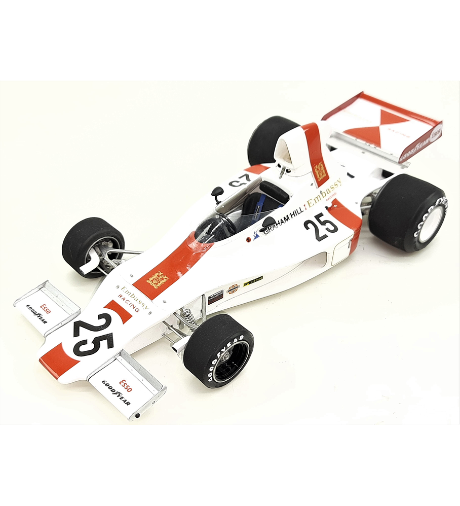 1/20 F1 Resin kit - Shadow DN1 - Embassy  1973 Spain GP 