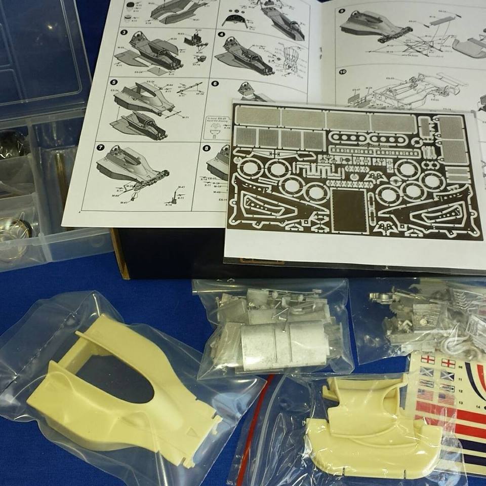 1/20 F1 Resin kit - Hesketh 308B 1975 Holland GP WINNER 3