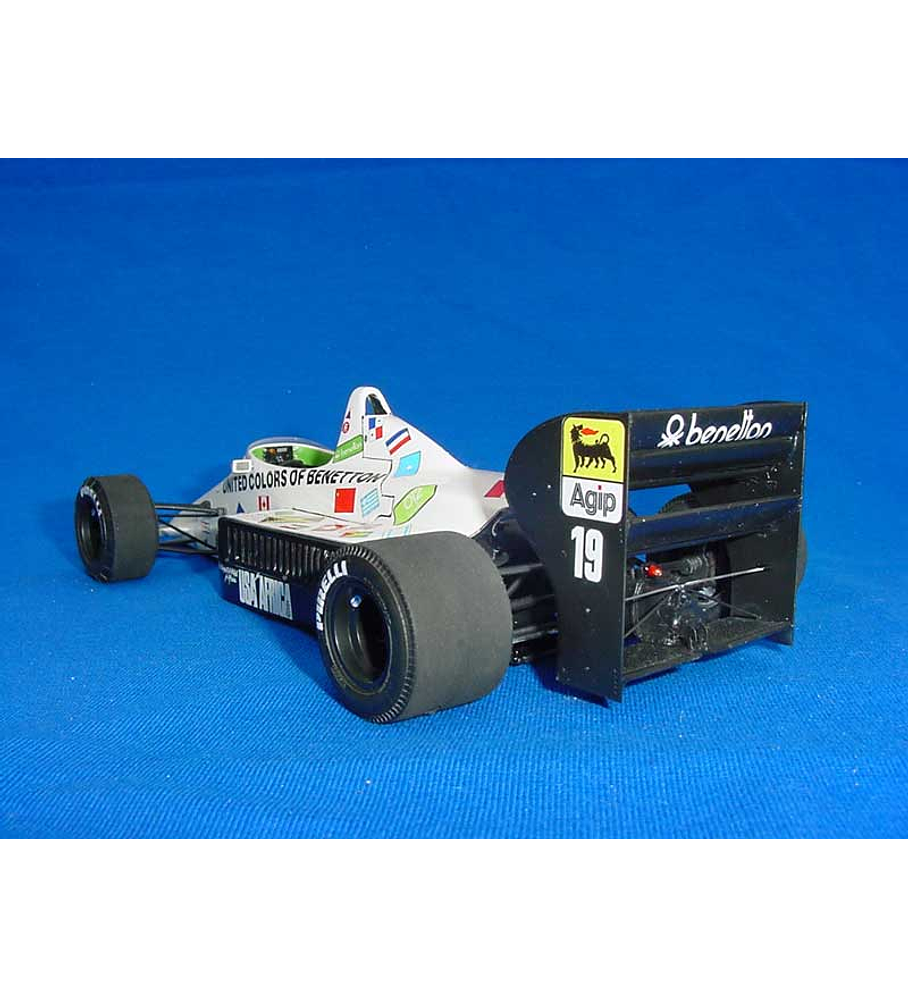 1/20 F1 Resin kit - Toleman TG 185  1985 GermanGP Pole car