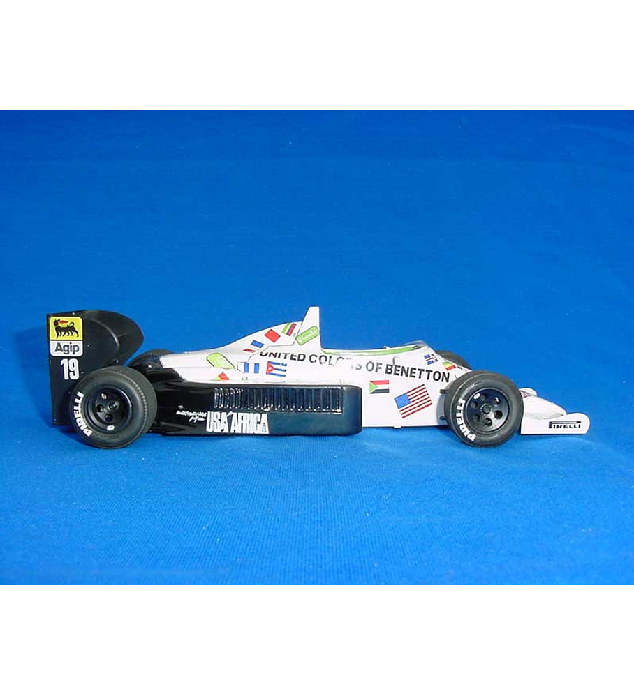 1/20 F1 Resin kit - Toleman TG 185  1985 GermanGP Pole car