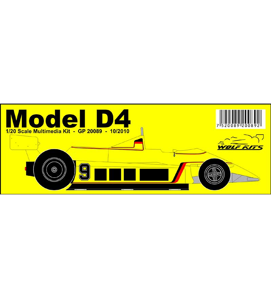 1/20 F1 Resin kit - ATS D4