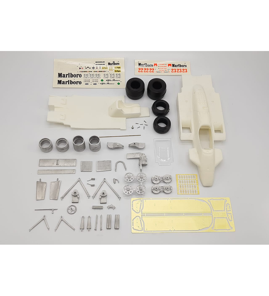 1/20 F1 Resin kit -Alfa Romeo 182 - GP Monaco 1982