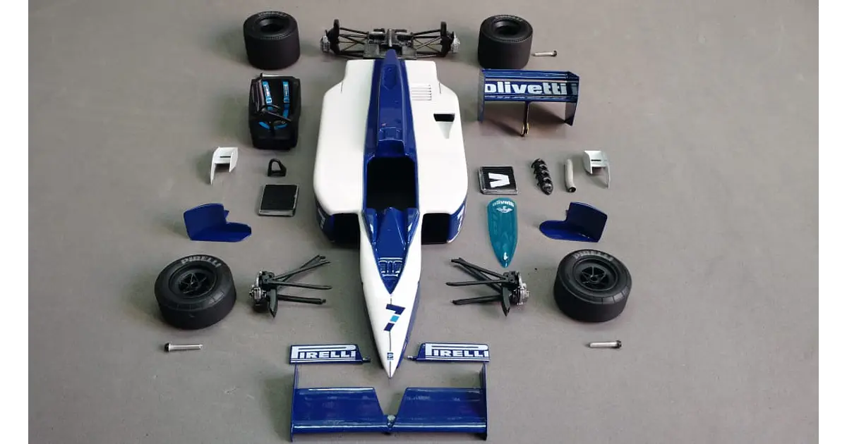 Altaya 1/43 Scale Model Car 1101IR20 - Brabham BT55 1988 Riccardco Patresa