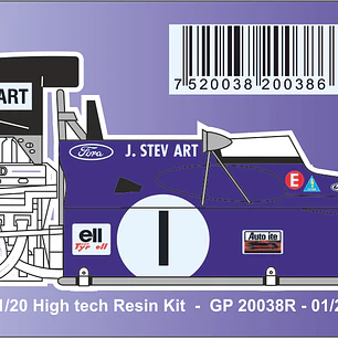 1/20 Tyrrell 003 World champion 1971