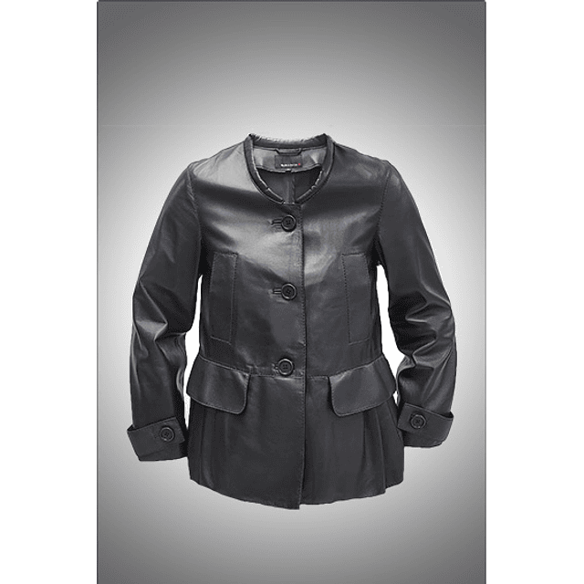 Women Boho Leather Jacket 