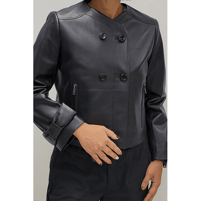 Women Coco Leather Jacket