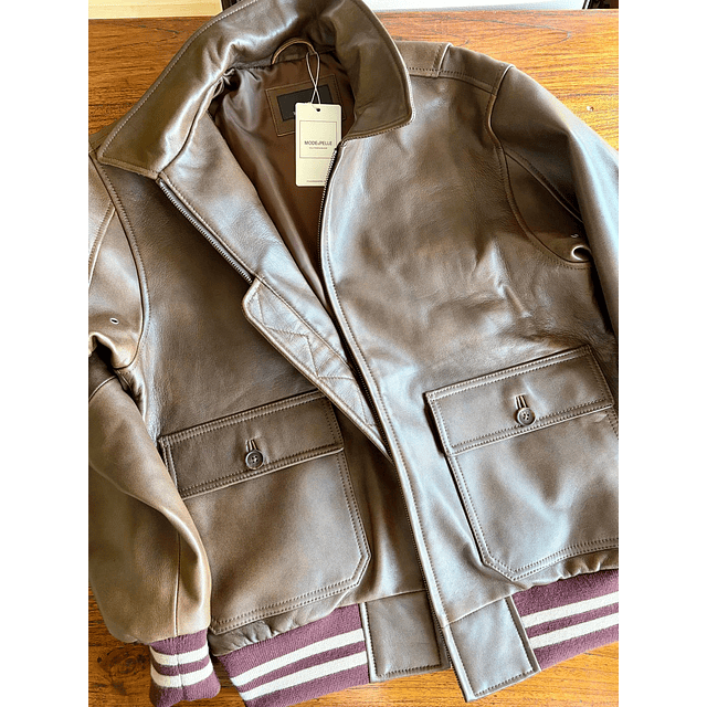 Aviator Leather Jacket