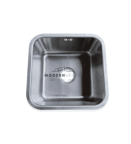 Lavaplatos 41x41 Cm Bajo Cubierta Acero Inoxidable / M-s