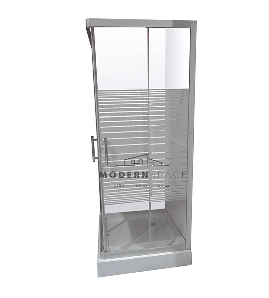 Shower Door 70x70x193 Cm Con Receptaculo Vidrio Templado