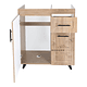 Mueble Lavaplatos Lacado 78X48,5X90cm Blanco o  Café  