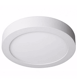 Foco Panel Led Redondo 18w Luz Fría 6500k