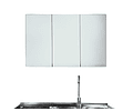 Mueble De Cocina Aéreo 120x35 Cm Color Blanco 3 Puertas