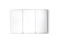 Mueble De Cocina Aéreo 120x35 Cm Color Blanco 3 Puertas