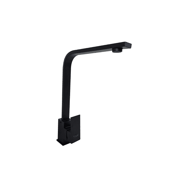 Lavaplatos 78x43 Cm Negro Deluxe + Grifería Monomando Negra