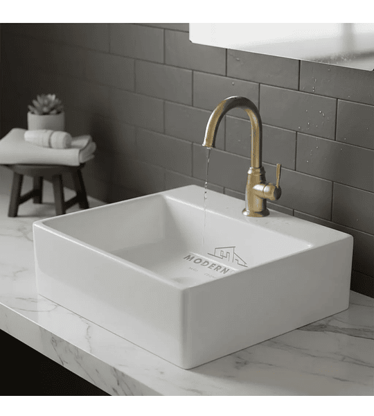 Lavamanos 43x36x14 Cm Sobreponer O Colgange