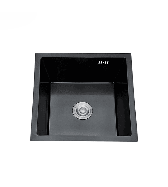 Lavaplatos 49x39 Deluxe Negro, Bajo O Sobre Cubierta
