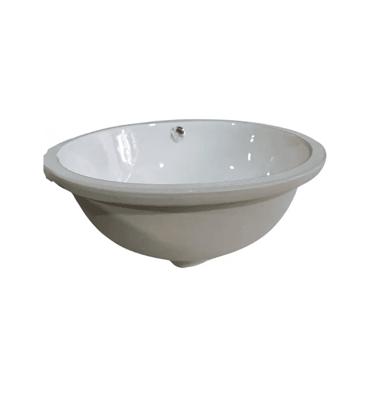 Lavamanos Bajo Cubierta 42x33 Cm Color Blanco 16 pulgadas