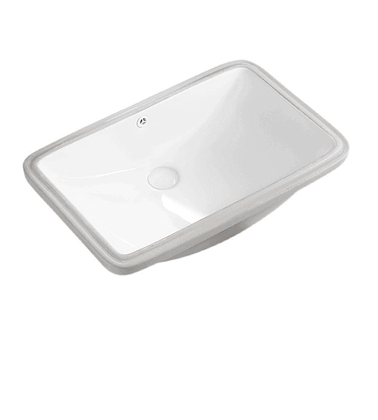 Lavamanos Bajo Cubierta 52x37 Cm Rectangular Color Blanco