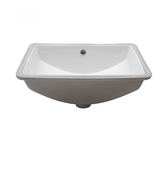 Lavamanos Bajo Cubierta 52x37 Cm Rectangular Color Blanco