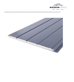 Metal Siding Recubrimiento Metálico Para Exteriores Gris