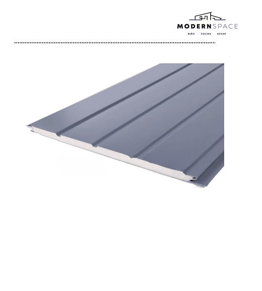 Metal Siding Recubrimiento Metálico Para Exteriores Gris