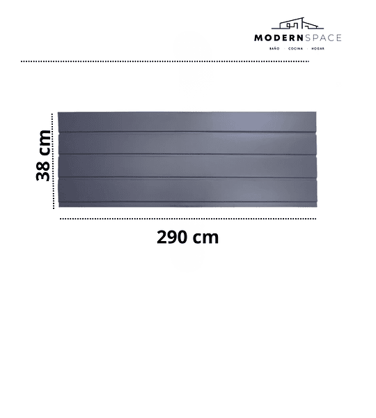 Metal Siding Recubrimiento Metálico Para Exteriores Gris