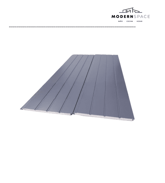 Metal Siding Recubrimiento Metálico Para Exteriores Gris