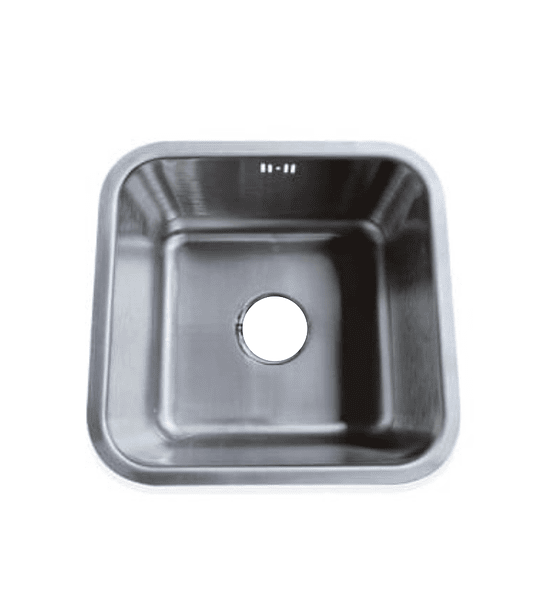 Lavaplatos 43x43 Cm Bajo Cubierta Acero Inoxidable