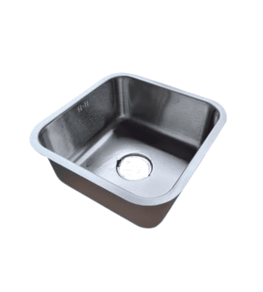 Lavaplatos 43x43 Cm Bajo Cubierta Acero Inoxidable