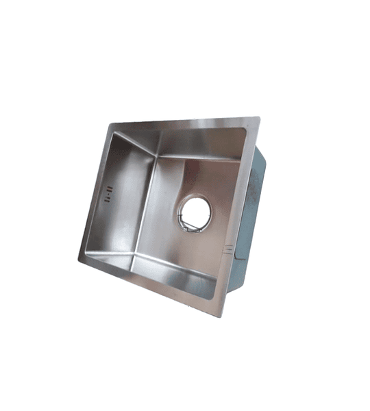 Lavaplatos 49x39 Deluxe Plateado, Bajo O Sobre Cubierta 2mm