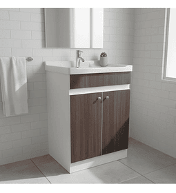 Vanitorio Mdf 60x47cm Con Loza. GRIFERIA DE REGALO