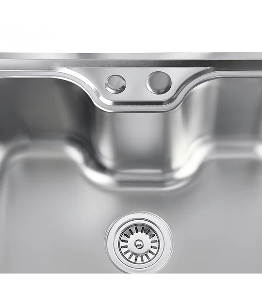 Lavaplatos Estilo Riñon Sobre Cubierta O Embutir 80x50