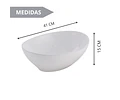Lavamanos Sobreponer Ovalado 41 X 34 Cm Blanco