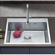 Lavaplatos 50x40 Cm Acero Inoxidable + Dispensador + Llave