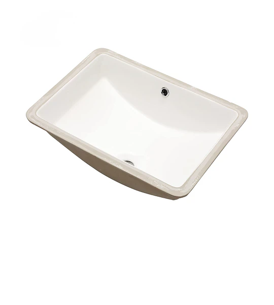 Lavamanos Bajo Cubierta 46x35 Cm Rectangular Color Blanco