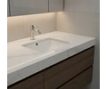 Lavamanos Bajo Cubierta 52x37 Cm Rectangular Color Blanco