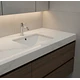Lavamanos Bajo Cubierta 52x37 Cm Rectangular Color Blanco