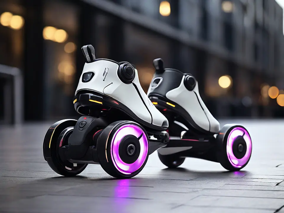Patins elétricos com controle remoto 3