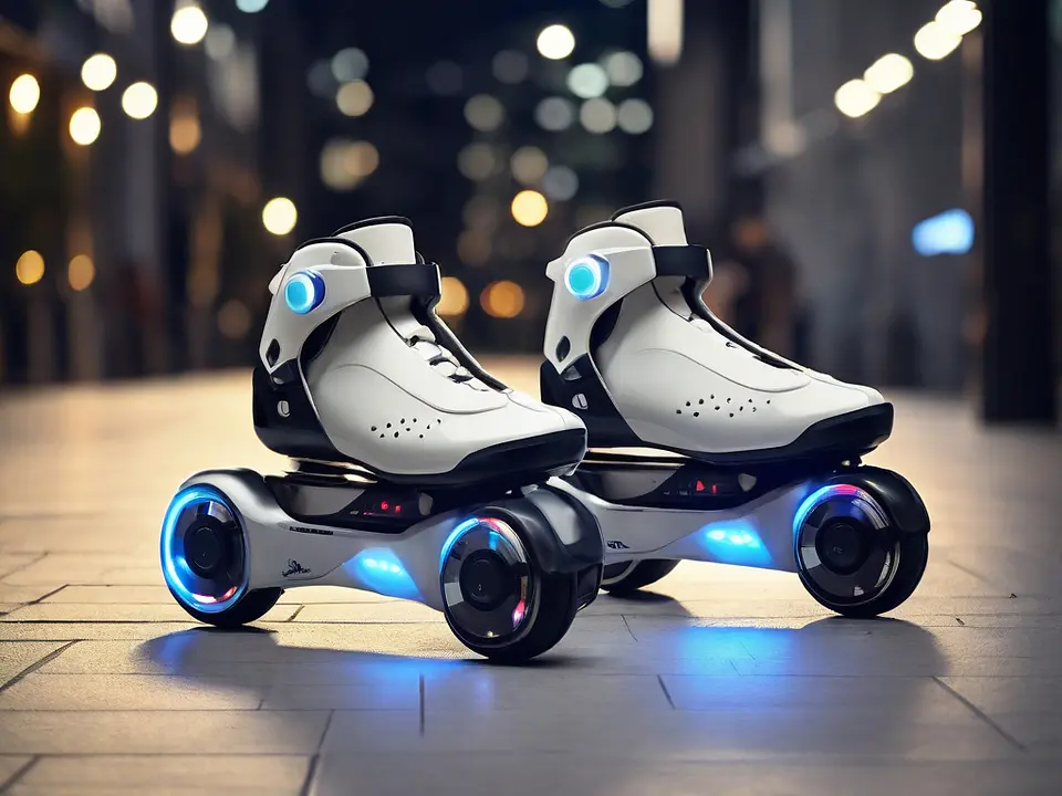 Patins elétricos com controle remoto 2