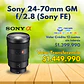 Lente Sony 24-70mm F2.8 G Master Sony E (Full Frame) - Miniatura 1