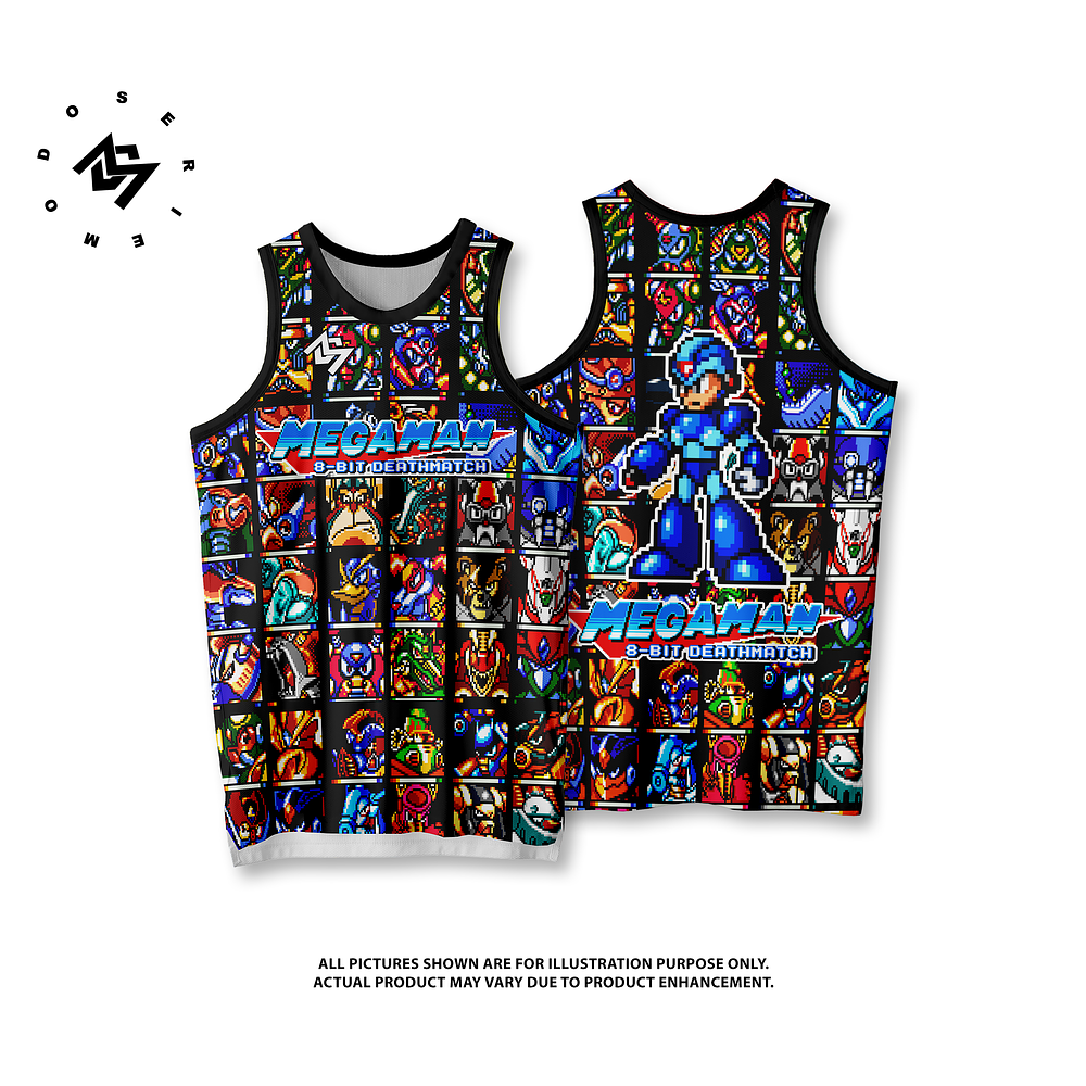CAMISETA MEGAMAN