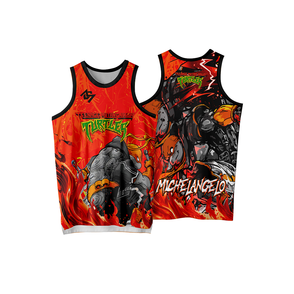 CAMISETA MICHELANGELO